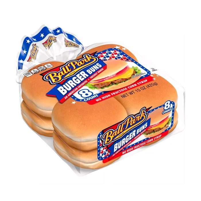 Ball Park Hamburger Buns - 15oz_8ct - Image 2