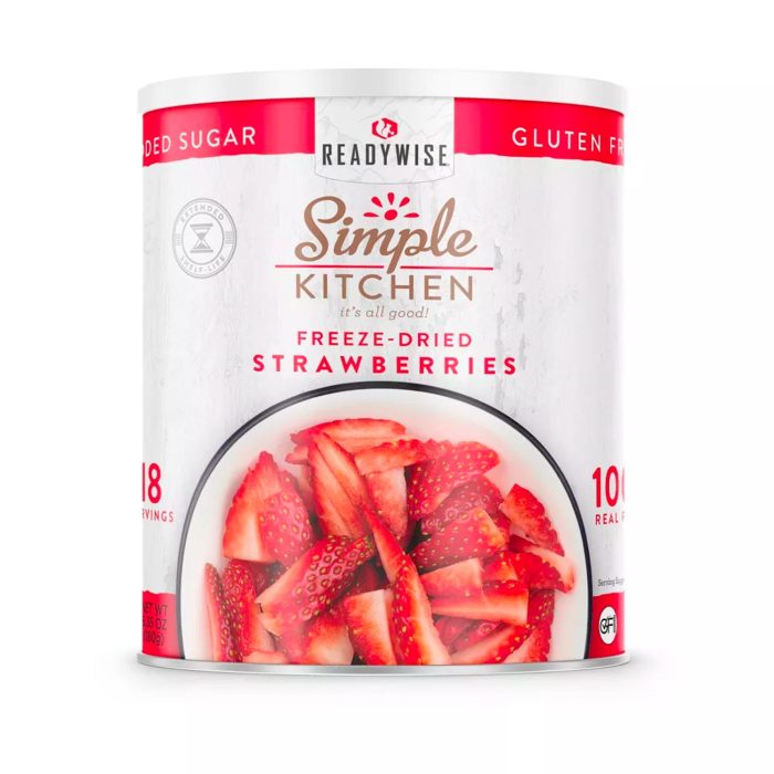 Simple Kitchen FD Sliced Strawberries - 1.08lb