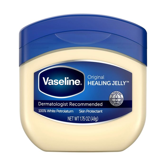 Vaseline 100% Pure Petroleum Jelly Original Vaseline 1.75 oz